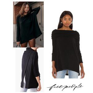 NWT, CHIC* - FREE PEOPLE Juicy Long Sleeve Cowl Neck Shirt | OFFERS WELCOME!